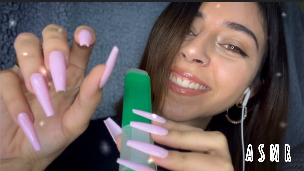 ASMR | tapping y mas 😏 con uñas largas, te vas a dormir seguro 💅🏻😴
