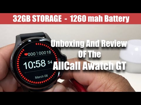 Unboxing And Review Of The AllCall Awatch GT - YouTube