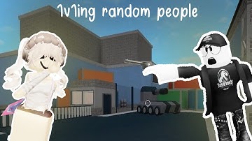 [MM2] 1V1ING RANDOM PEOPLE!