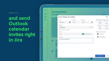 No more scheduling madness - Outlook Meetings for Jira