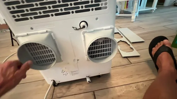 Installing a Hisense Dual Hose 8000 BTU Portable Air Conditioner