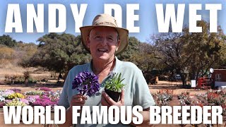 Our Visit to WORLD FAMOUS Plant Breeder ANDY DE WET. How to become a Plant Breeder. #plantbreeding