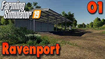 FS19 Timelapse - Ravenport #1 | Building Our Farm | Gameplay
