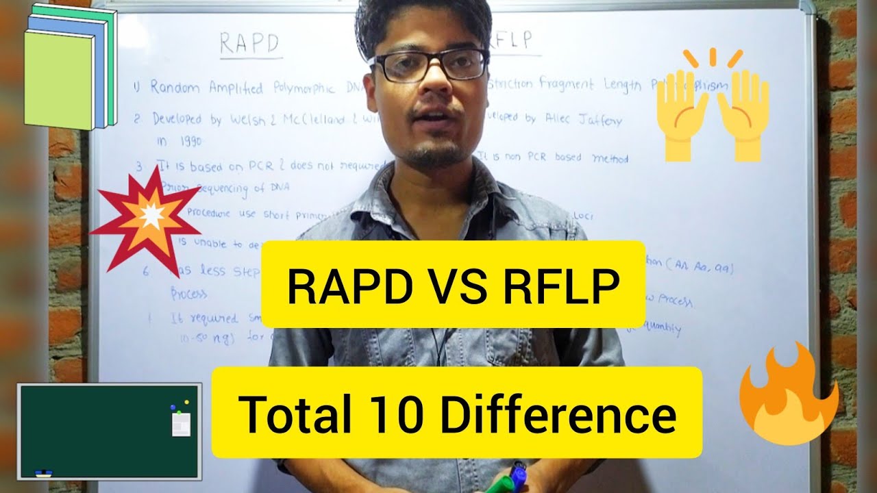 Difference Between RAPD vs RFLP | Molecular Marker @mirzafaizanbeg ...