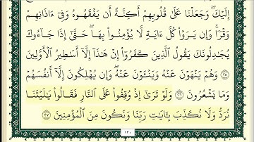 سورة الأنعام  / وديع اليمني  ( مكتوبة )