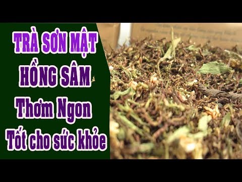 Trà hồng sâm vừa thơm ngon lại rất tốt cho sức khỏe