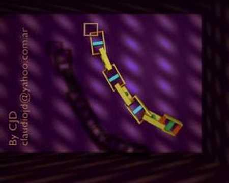 Blender 2.43 - chain test with game engine