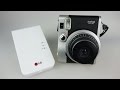 Instant Photo Shootout - Fujifilm Instax Mini 90 Camera & LG PD239 Zink Printer