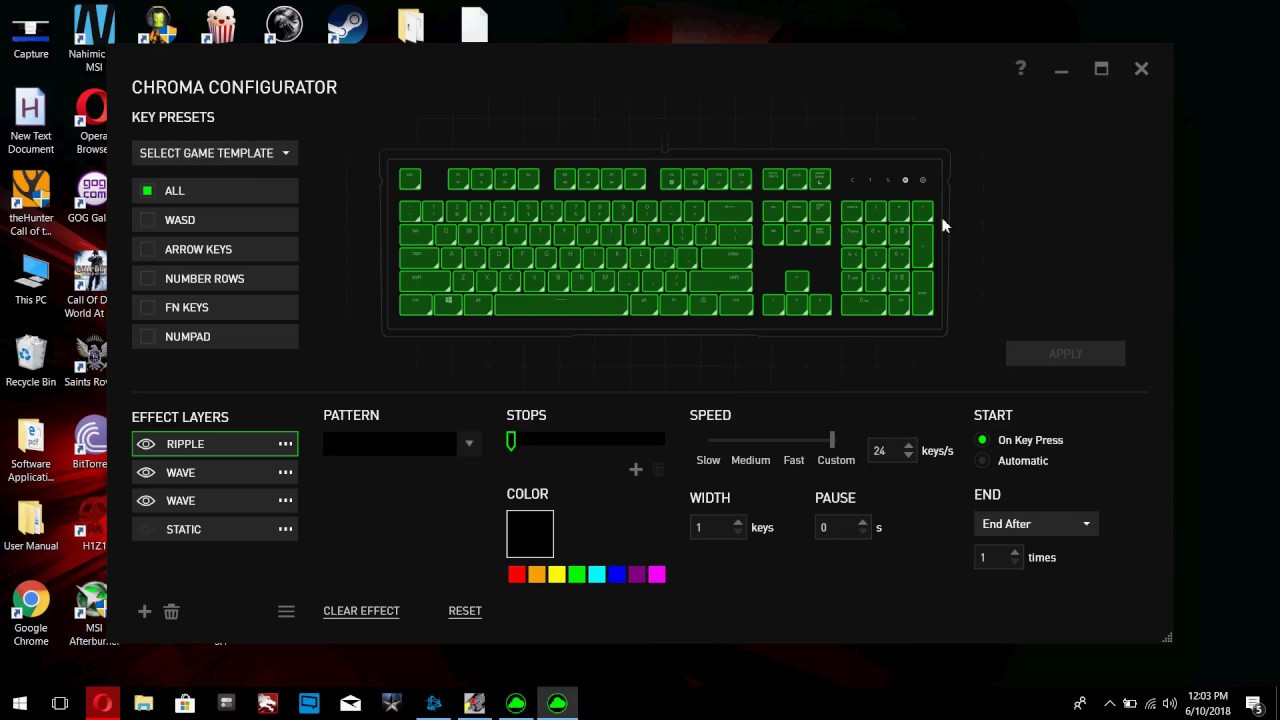 Razer Ornata Lighting Effects Download YouTube