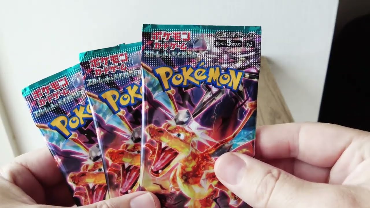 Opening Pokemon Cards #18 (SV3) Ruler of the Black Flame - YouTube