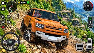 4x4 Land Rover Defender Extreme Mud Ride - Bus Simulator Indonesia Bussid Mod - Android Gameplay screenshot 1