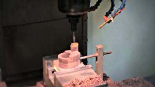 ergocine grip CNC router time lapse 720 CU