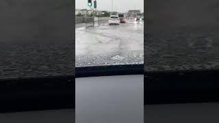 Flood in North Wales flood