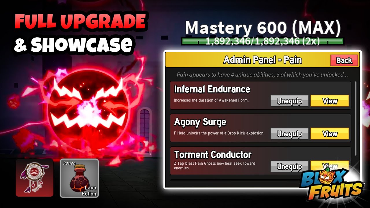 How to Upgrade PAIN Rework in Blox Fruits Update 27.3 - YouTube