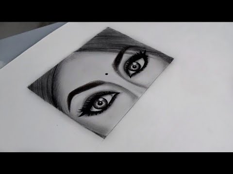 Beautiful Eye pencil sketch.. — Hive