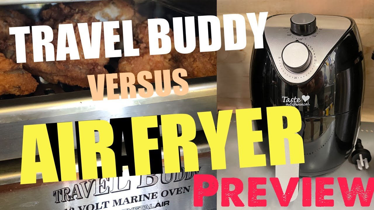 12 Volt TravelBuddy Oven versus 240 volt Air Fryer using Victron Gear. 