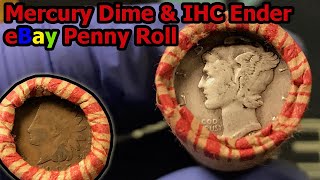 eBay Wheat Penny Roll w/Indian Head Cent & Mercury Dime Enders Unboxing - Boom or Bust?