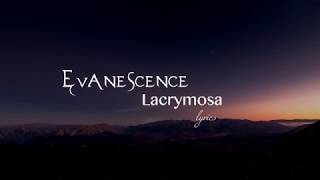 Evanescence - Lacrymosa (Synthesis) lyrics