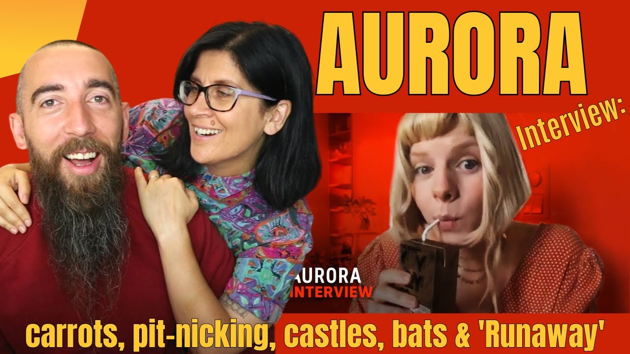 AURORA Interview: carrots, pit-nicking, castles, bats & 'Runaway' (REACTION) with my wife