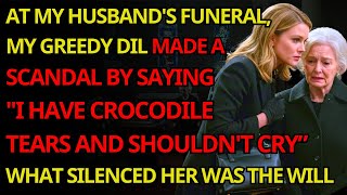 At Husband's Funeral, Greedy Daughter-In-Law Created Drama by Saying, I'm Shedding Crocodile Tears