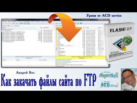 Как закачать файлы по FTP с помощью FlashFXP