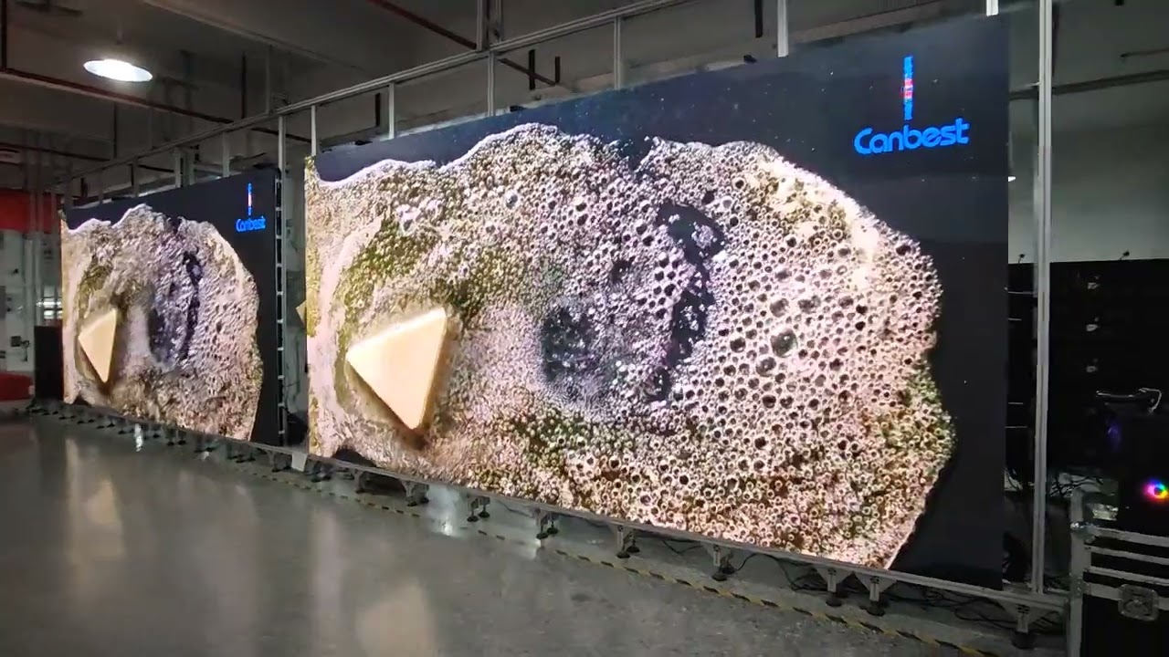 XS series P2.6 led screen (10*5panels *2sets)-Back