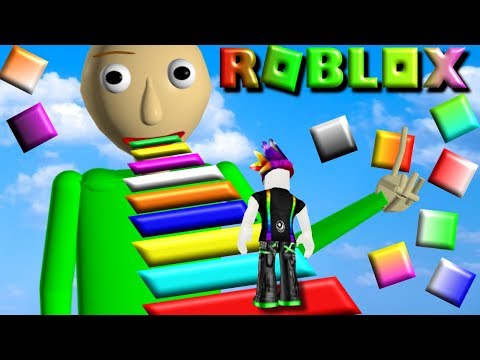 I Survived My First Baldi School Obby in Roblox! (Roblox Gameplay)