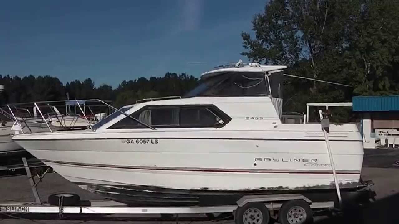 1993 Bayliner 2452 (Part 1) - PROJECT BOAT- - YouTube