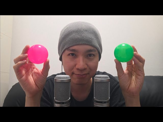ASMR Rhythm Mouth sounds and Tapping リズミカルな口の音とタッピング🎵