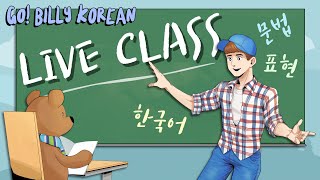 Live Korean Class 📚 [Beginner] Plurals 들, 네