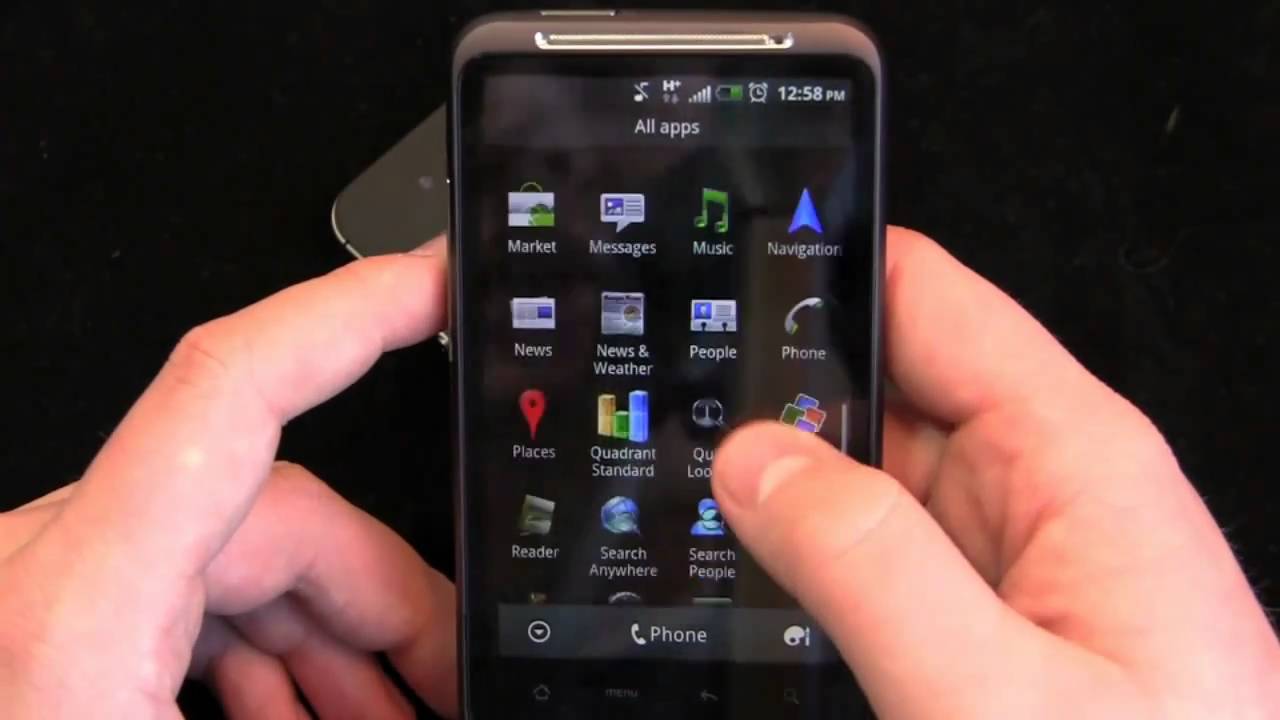 HTC Inspire 4G Review Part 2 - YouTube