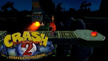 Crash Bandicoot 2: Cortex Strikes Back (PS1) 100% - Part 18 - Road To Ruin [1/2]