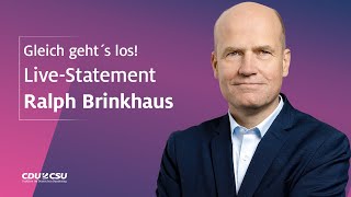 Statement des Fraktionsvorsitzenden Ralph Brinkhaus:  | 5. Mai 2020