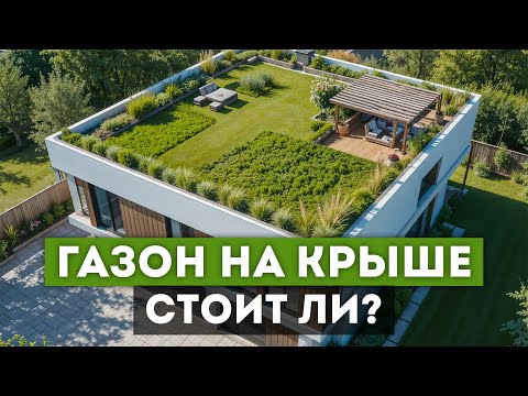 Зеленая кровля - стильное решение или рассадник проблем?! / Основные нюансы и советы по установке