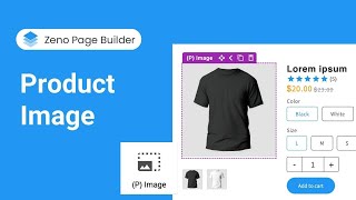 How to Use Product Image Element | Zeno Page Builder Tutorial