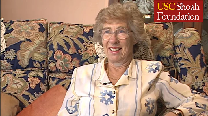 Jewish Survivor Eva Schloss Testimony