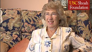 Jewish Survivor Eva Schloss Testimony Usc Shoah Foundation