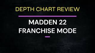 Information MADDEN 22 -DEPTH CHART REVIEW FULL EDIT News