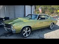 Test Drive 1971 Chevrolet Chevelle LS V8 SOLD $35,900 Maple Motors #2320