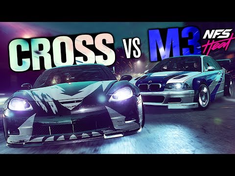 need-for-speed-heat---using-cross'-corvette-in-the-final-mission-vs-the-most-wanted-bmw-m3-gtr
