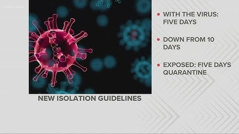 CDC recommends shorter COVID isolation, quarantine for all