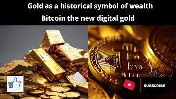 Bitcoin-Digital gold, new symbol of wealth. #crypto #Ethereum #bitcoin  #Gold #blockchain