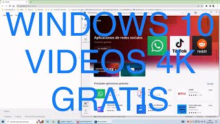 WINDOWS 10 REPRODUCE VÍDEOS CALIDAD 4K GRATIS Actualiza Formato VP9