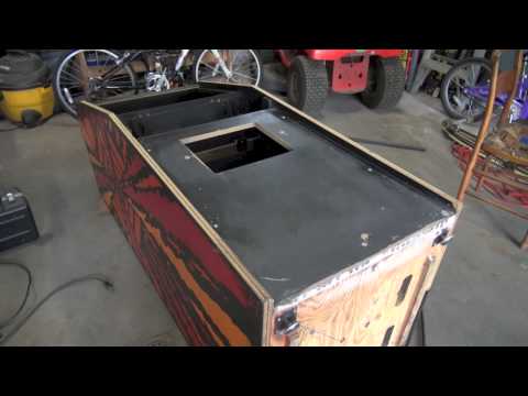 How To Install T Molding Restore A Coin Door And Paint An Arcade