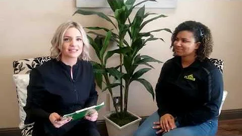 Esthetician Taylor Hatfield Treating Pigment in TS...