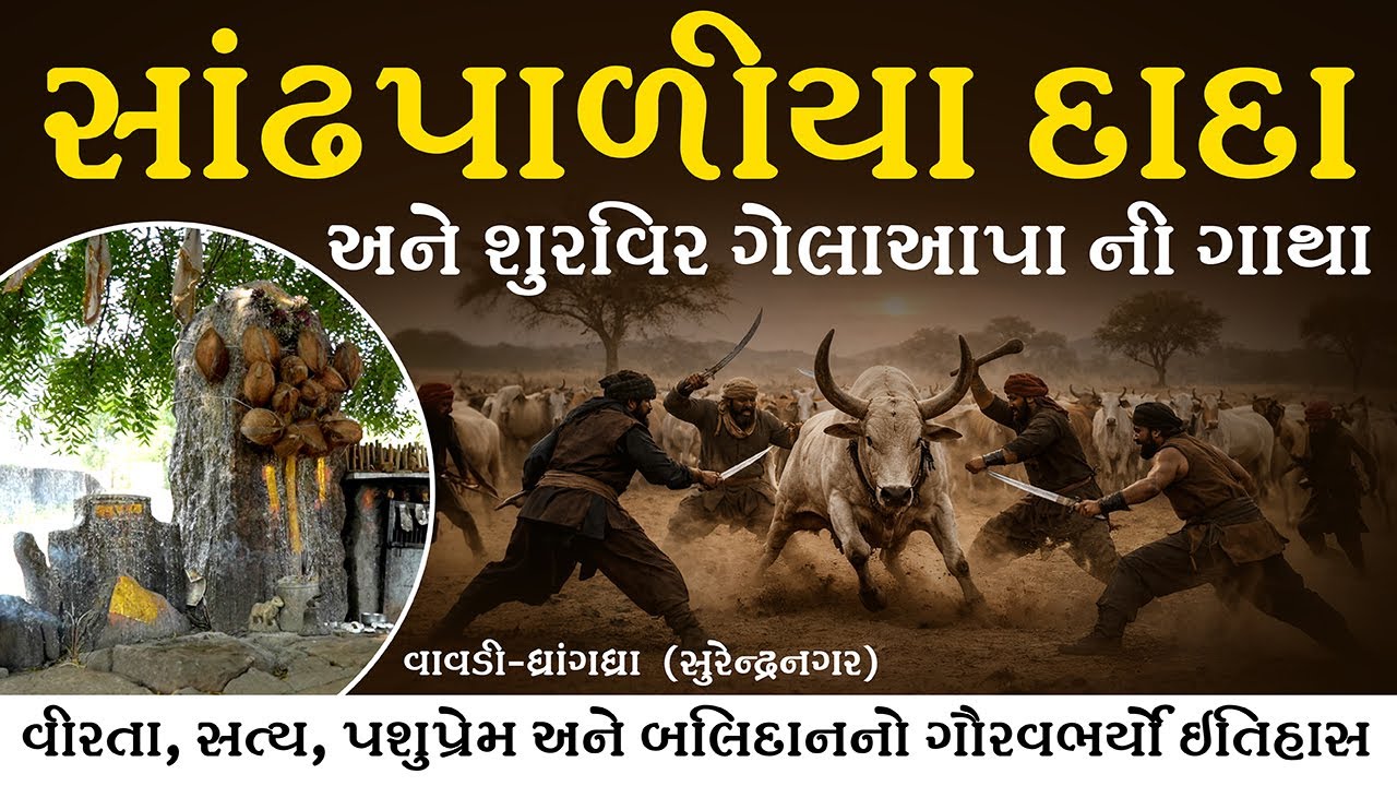સાંઢ પાળિયા દાદા : ગમારા પરિવારના શૂરવીર દાદા ગેલાબાપા અને કૂતરાની પૂજાનો રહસ્યમય ઇતિહાસ - વાવડી