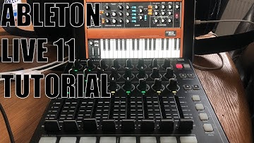 Ableton Live 11 + iOS ‎Minimoog Model D Synthesizer + External Midi Controller