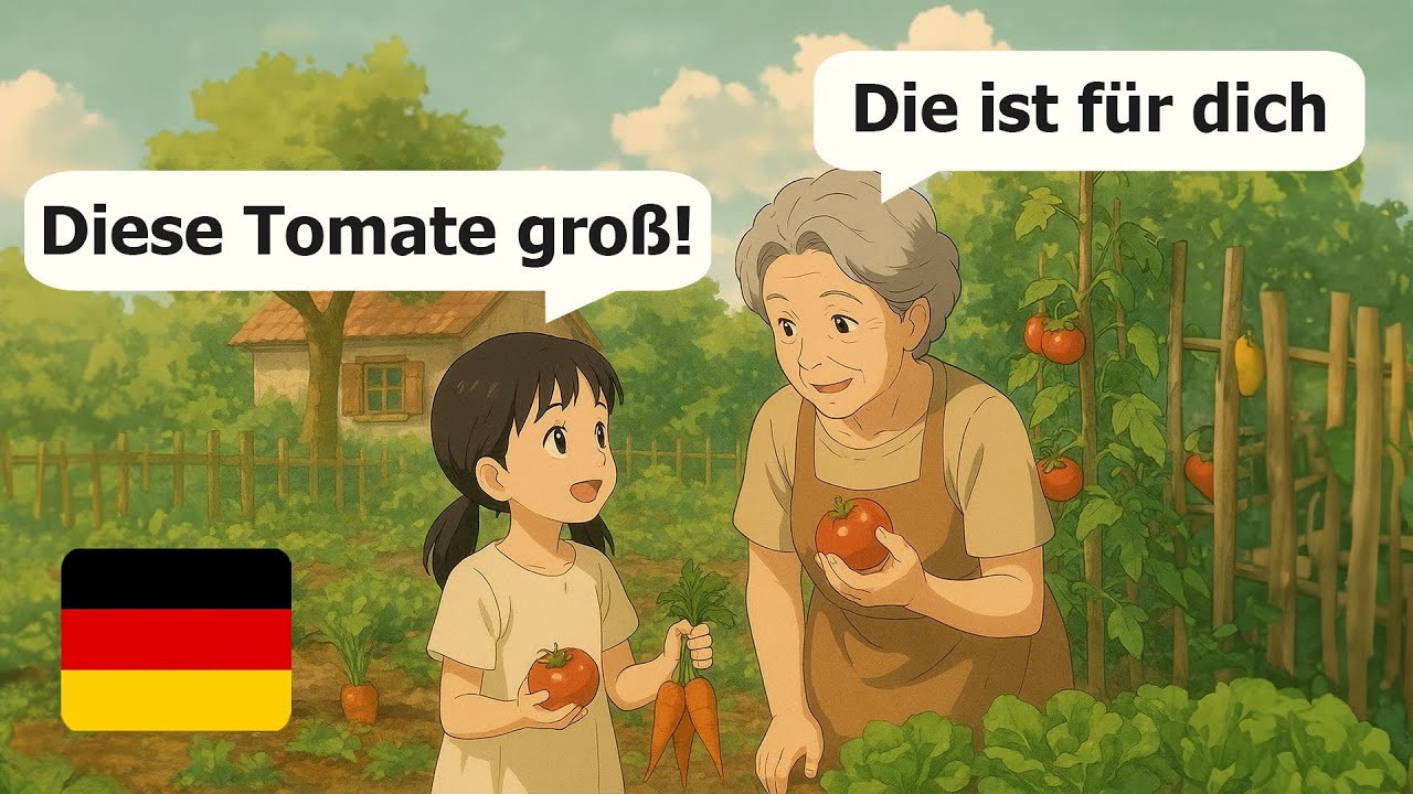 12 коротких немецких диалогов для начинающих (A1-A2) Моя семья