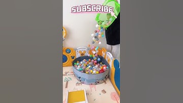 Safe & Fun: Baby Playpen with Built-in Swing and Slide! #babyplaytime #parentingtips #toddlerfun
