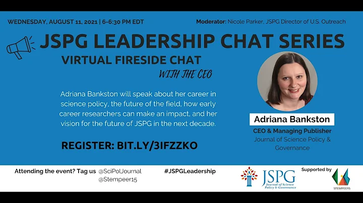 JSPG Leadership Chat: Adriana Bankston, CEO & Mana...